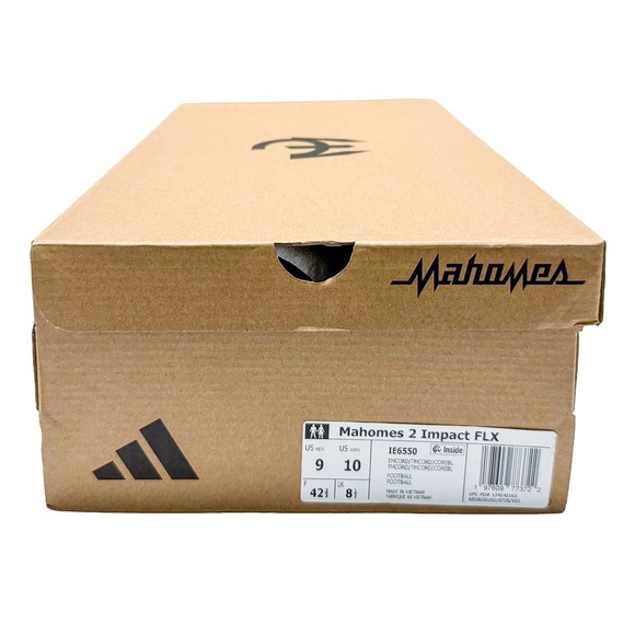 adidas Mahomes 2 Impact FLX Race Against Time Men 9 Collegiate Red/Black New - Picture 7 of 14